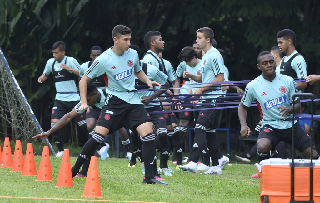 Entrenamiento Selección Col Sub-20,