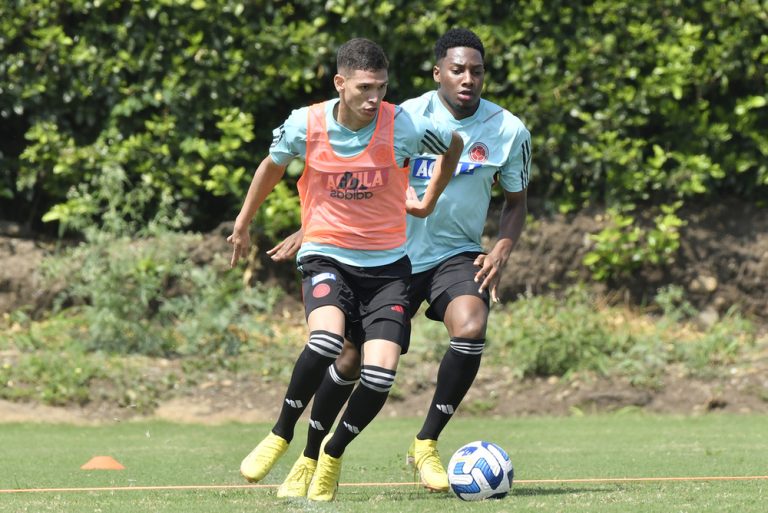 Entrenamiento 23 de enero Selección Sub 20