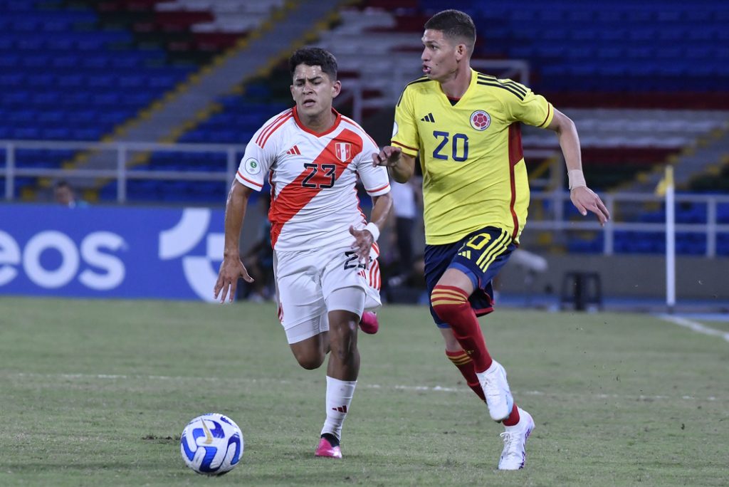 Colombia Sub 20 vs Perú