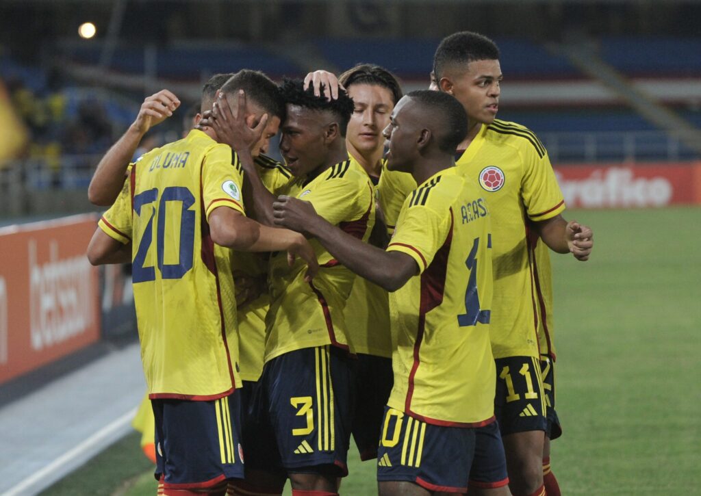 Colombia Sub 20 vs Paraguay