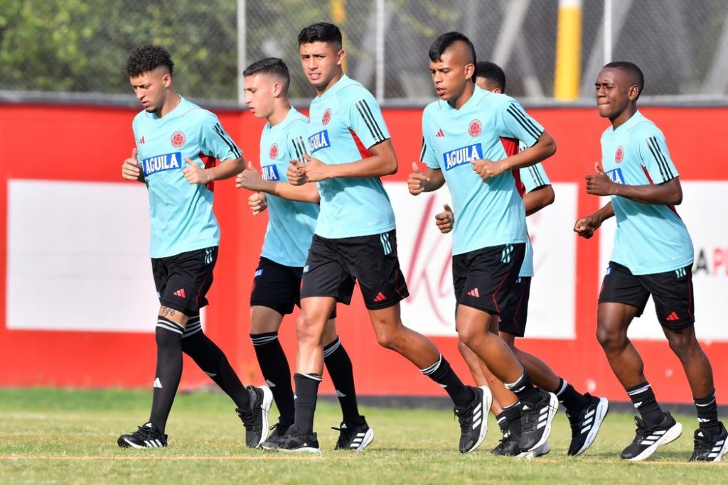 Entrenamiento Selección Col Sub-20,