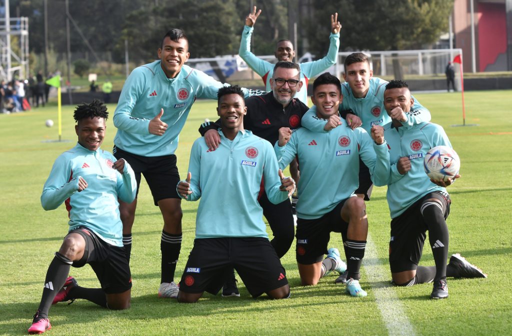 Entrenamiento Selección Col Sub-20, 2 de febrero