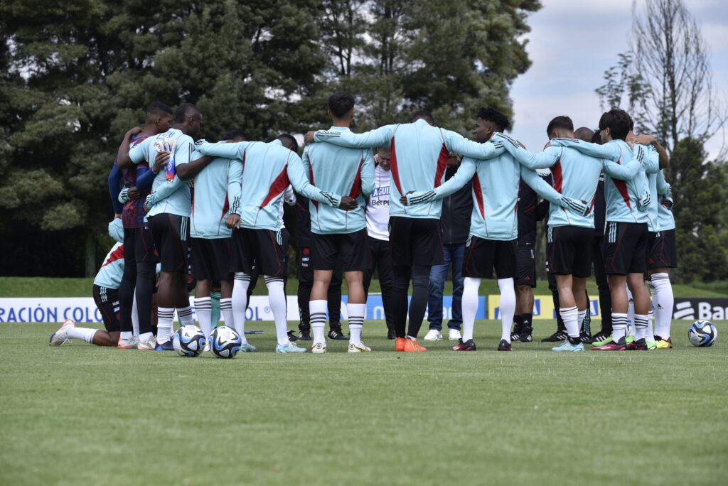 Entrenamiento Selección Col-Sub 20, 14 de marzo