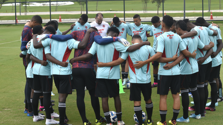 Entrenamiento, Selección Colombia Masculina Sub 17