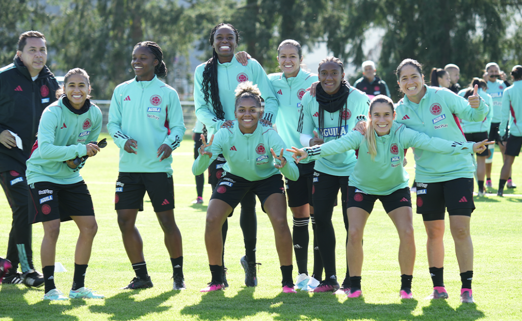 Selección Colombia Femenina de Mayores. 5 de abril