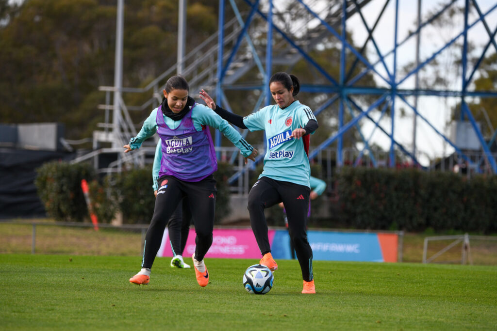 Selección Colombia Femenina entrenamiento 21 de julio de 2023