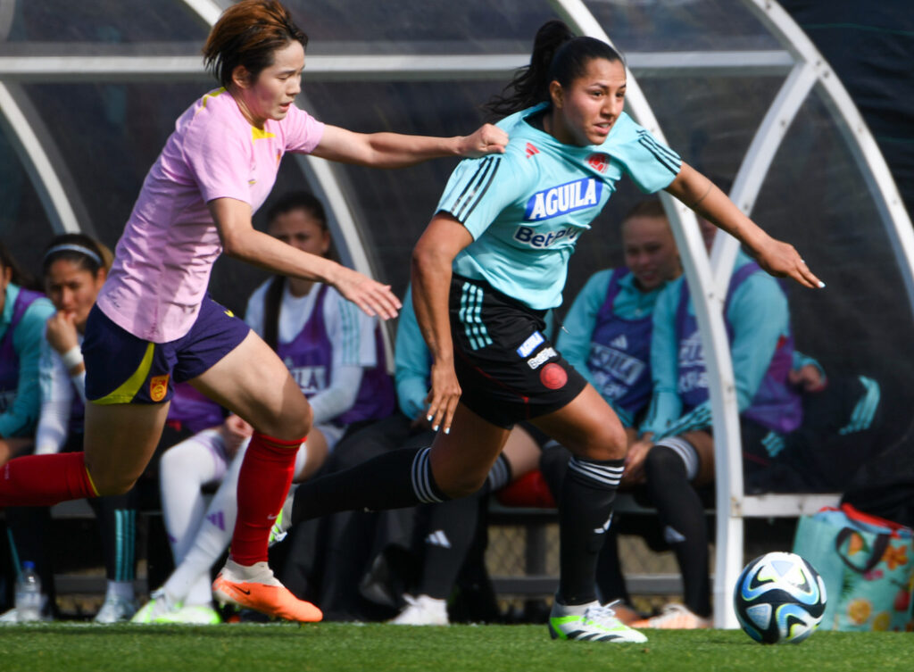 Selección Colombia Femenina vs. China, Manuela Vanegas, 17 de julio de 2023