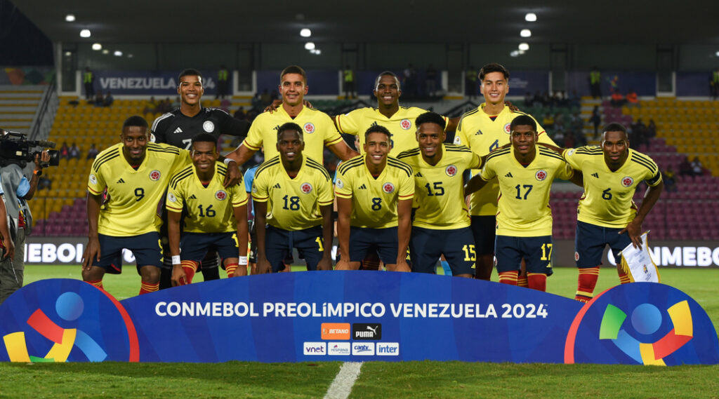 Selección Colombia Sub 23 vs. Bolivia Febrero 1 de 2024 Federación