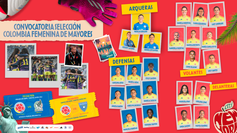 Convocatoria Selección Femenina, fechas FIFA abril