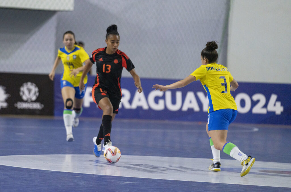 La Selección Colombia Femenina Sub-17 de Futsal  finaliza la Fase de Grupos del CONMEBOL Sudamericano