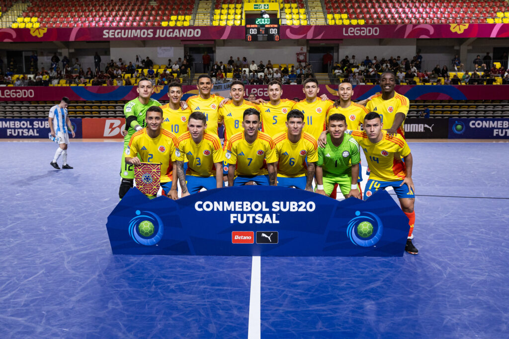 CONMEBOL Sudamericano Masculino Sub-20 de Futsal: Selección Colombia Masculina Sub- 20 vs Argentina – 24 de noviembre de 2024