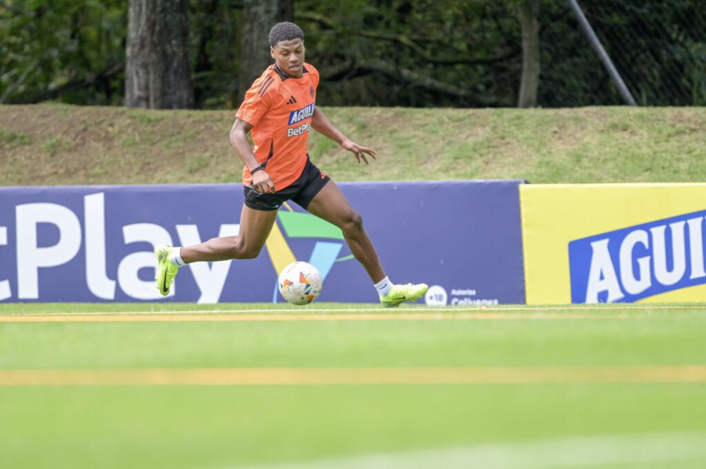 Entrenamiento Selección Colombia Masculina  Sub-20 – 9 de noviembre de 2024