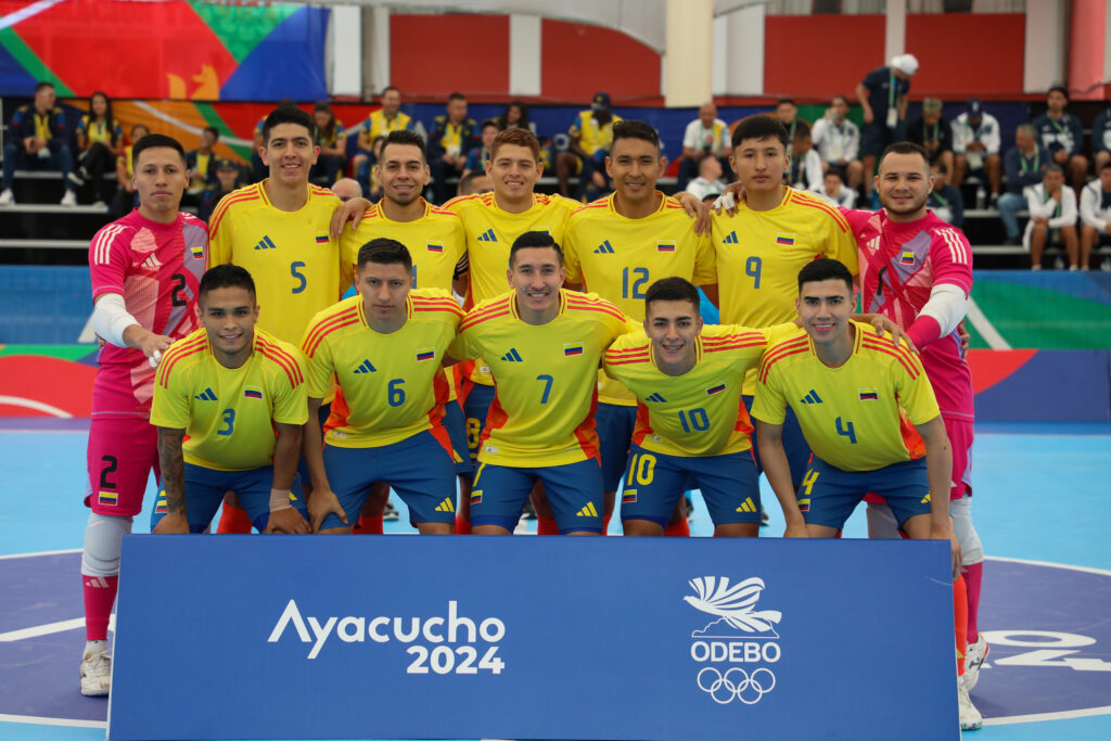 Juegos Bolivarianos del Bicentenario Ayacucho 2024: Selección Colombia Masculina Mayores de Futsal vs Venezuela – 4 de diciembre de 2024