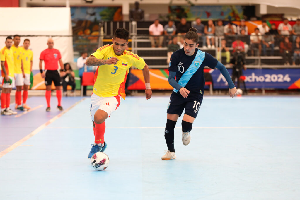 Juegos Bolivarianos del Bicentenario Ayacucho 2024: Selección Colombia Masculina Mayores de Futsal vs Guatemala – 5 de diciembre de 2024