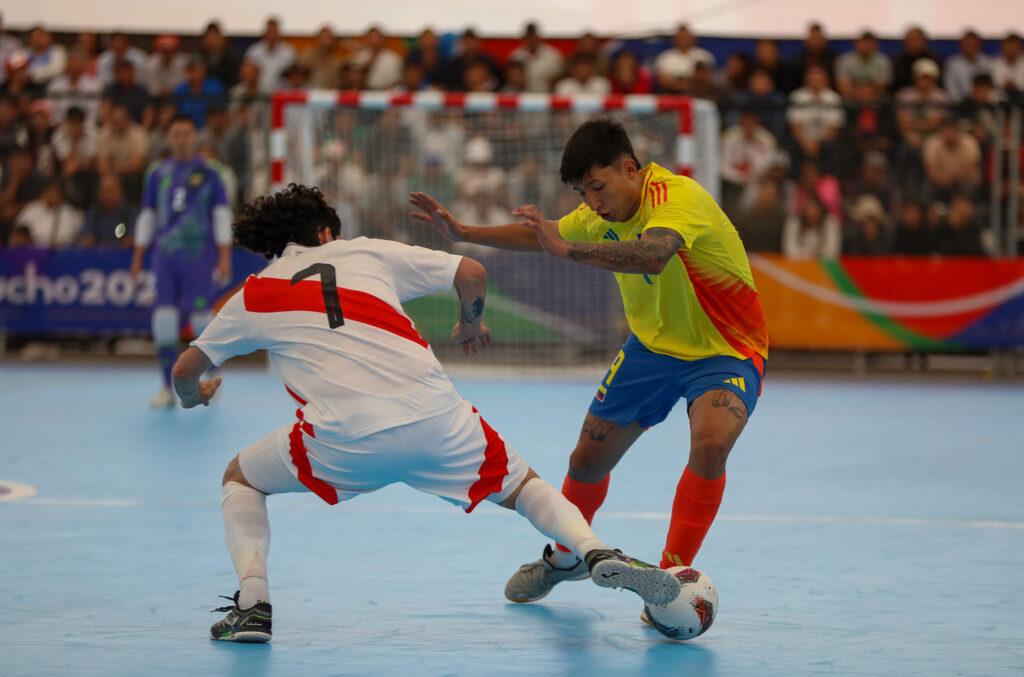 Juegos Bolivarianos del Bicentenario Ayacucho 2024: Selección Colombia Masculina Mayores de Futsal vs Perú – 6 de diciembre de 2024
