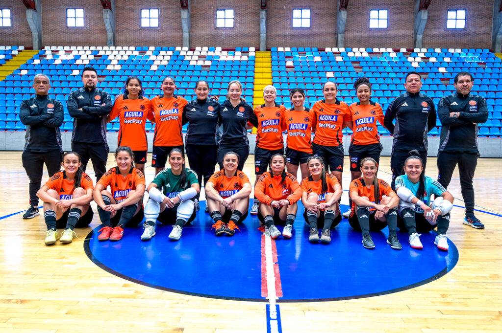 Entrenamiento Selección Colombia Femenina Mayores de Futsal – 22 de enero de 2025