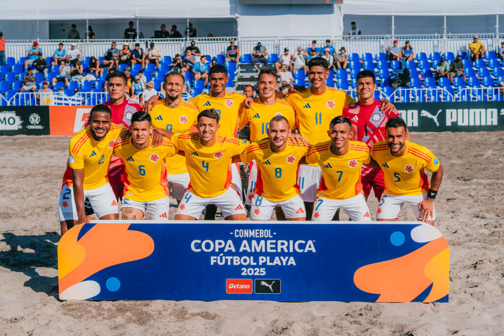Copa América de Fútbol Playa Chile 2025: Colombia completa la segunda fecha en el certamen