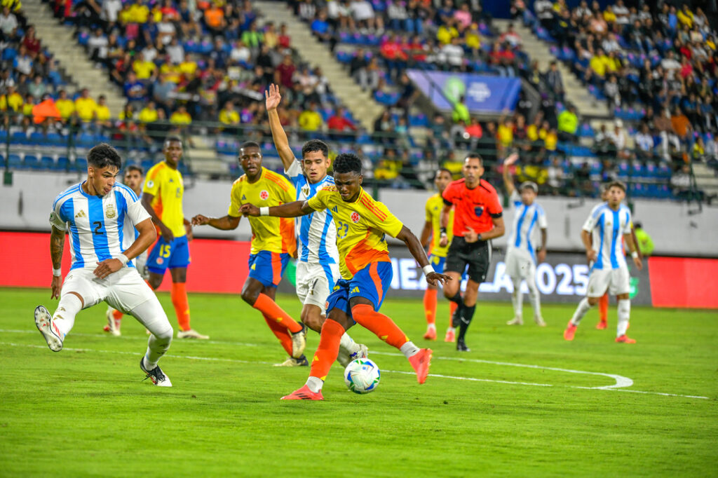 CONMEBOL Sudamericano Sub-20: Selección Colombia Masculina vs. Argentina – 10 de febrero de 2025