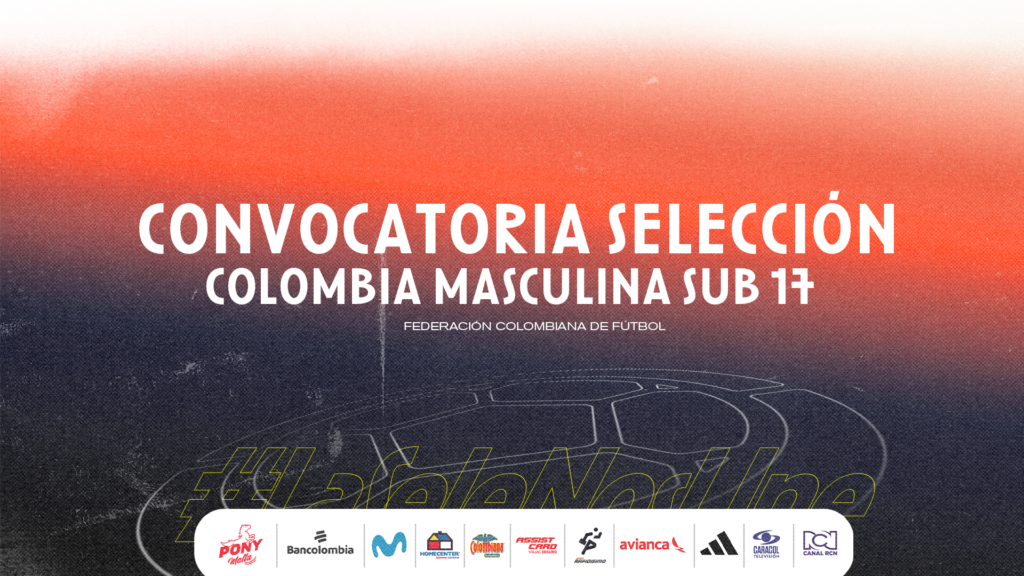 Convocatoria de la Selección Colombia Masculina Sub-17 para microciclo de trabajo – febrero 2025