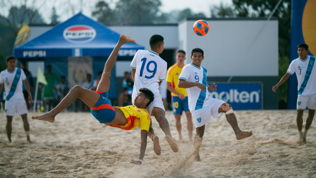 Selección Masculina Mayores de Fútbol Playa, microcilo febrero: Dos victorias y una derrota en Guatemala