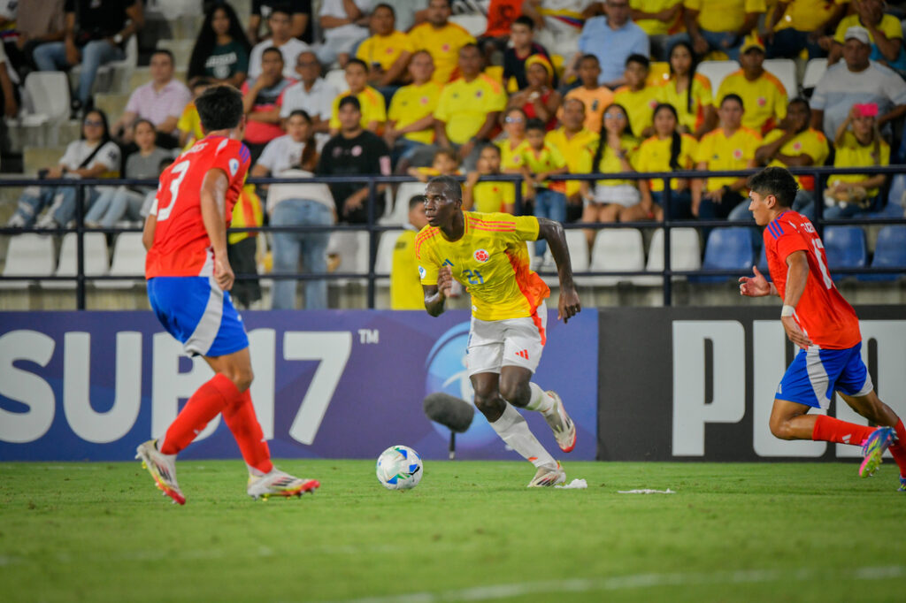 CONMEBOL SUB-17: Selección Colombia vs. Chile, 27 de marzo 2025