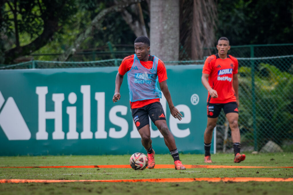 Entrenamiento Selección Colombia Masculina Sub20 – 14 de marzo de 2025