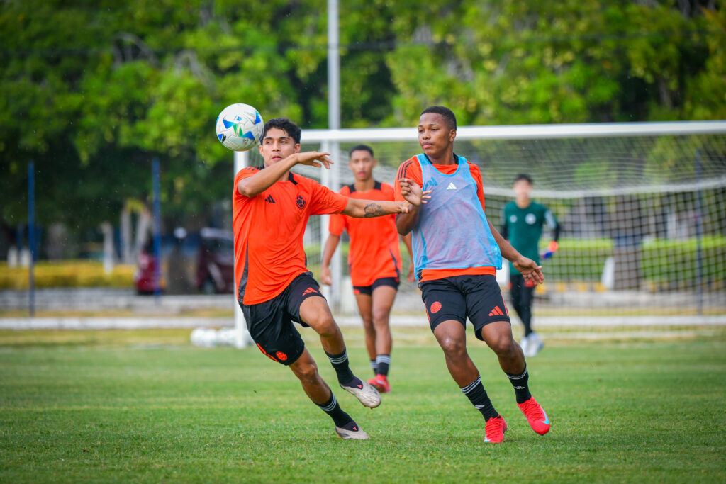 Entrenamiento Selección Colombia Masculina Sub17 – 11 de abril de 2025