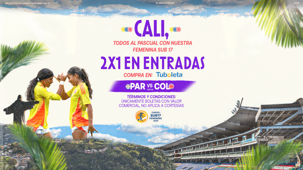 ¡La FCF y TuBoleta se unen para llenar el Pascual Guerrero de pasión por la Selección!